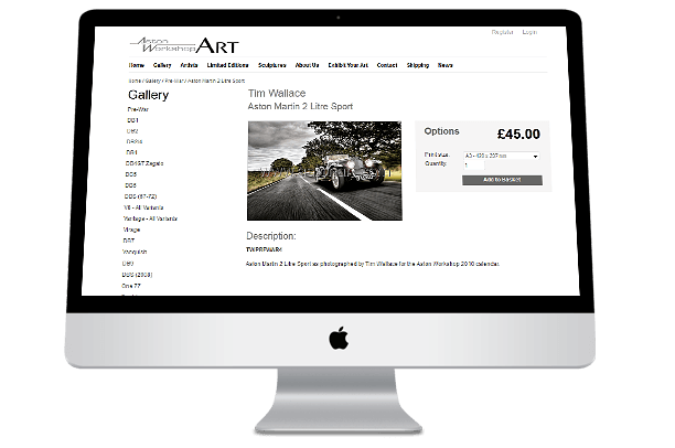 aston workshop website